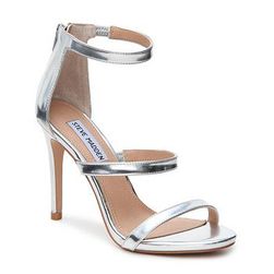 Incaltaminte Femei Steve Madden Feelya Sandal Silver Metallic