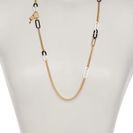 Bijuterii Femei Marc by Marc Jacobs Enamel Bubble Chain Medley Necklace BLACK MULTI