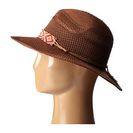 Accesorii Femei San Diego Hat Company KNH8012 Knit Fedora Hat with Beaded Band Tan