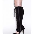 Incaltaminte Femei CheapChic Major Influence Lace-up Boots Black