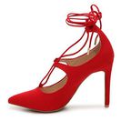 Incaltaminte Femei Anne Michelle Rise Up Pump Red