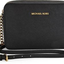 Michael Kors Jet Set Cross Body Bag Large Crossbody - Black N/A