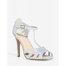 Incaltaminte Femei CheapChic Screen Afternoon Delight Heel Met Slvr