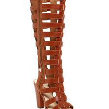 Incaltaminte Femei Michael Antonio Kimiko Gladiator Sandal Cognac
