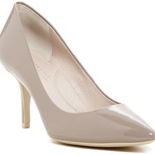 Kenneth Cole New York Lori Pointed Toe Pump STONE