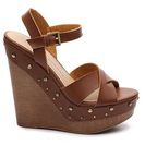 Incaltaminte Femei Chinese Laundry Jala Wedge Sandal Brown