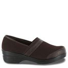 Incaltaminte Femei Easy Street Origin Clog Dark Brown Faux Suede