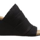 Incaltaminte Femei Adrienne Vittadini Trieste Black Woven Sueded