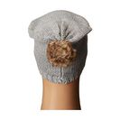 Accesorii Femei Michael Stars Faux Fur Pom Slouch Hat Heather Crescent