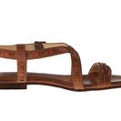 Incaltaminte Femei Frye Carson Boho Criss Cross Tan Tumbled Full Grain