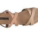Incaltaminte Femei Michael Antonio Devil Flat Sandal Nude