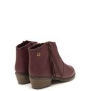 Incaltaminte Femei CheapChic On A Trek Chunky Booties Wine