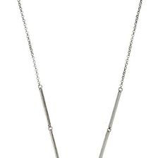 Lucky Brand Silver and Turquoise Pendant Necklace Silver
