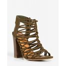 Incaltaminte Femei CheapChic First Draft Bootie Olive