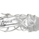 Incaltaminte Femei Amiana 15-A5270 (Little KidBig KidAdult) Silver Shimmer Metallic