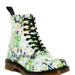 Incaltaminte Femei Dr Martens Pascal Printed Boot Unisex GREEN