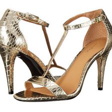 Incaltaminte Femei Calvin Klein Nasi Platino Metallic Snake Print Leather