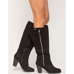 Incaltaminte Femei CheapChic Steal Your Heart Boot Black