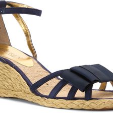 Ralph Lauren Claudie Modern Navy Kidsuede