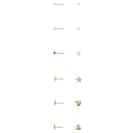 Bijuterii Femei Forever21 Faux Pearl Stud Set Goldcream