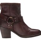 Incaltaminte Femei Frye Tabitha Harness Short Dark Brown Stone Antiqued