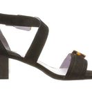Incaltaminte Femei Johnston Murphy Katarina Reverse Ankle Strap Black Kid Suede
