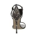 Incaltaminte Femei Sergio Rossi Ker Basic Sandal BlackWhite