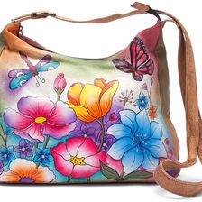 Anuschka Handbags Large Hobo ANNA by Anuschka Floral Garden