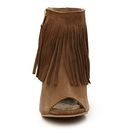 Incaltaminte Femei CARLOS by Carlos Santana Jasper Bootie Tan