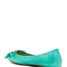 Incaltaminte Femei Chocolat Blu Gabriella Perforated Loafer GREEN LEATHER