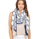 Accesorii Femei BCBGMAXAZRIA Batik Tile Wrap Dark Ink