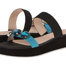 Incaltaminte Femei Kate Spade New York Taylor Turquoise SuedeBlack Elastic