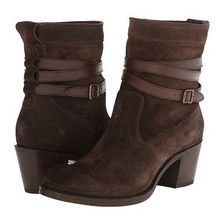 Incaltaminte Femei Frye Jane Strappy Short Charcoal Oiled Suede