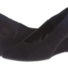 Vaneli Darcy Navy Suede/Matching Elastic