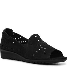 Incaltaminte Femei Vaneli Elba Wedge Slip-On Black