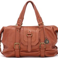 The Sak Carmel Convertible Satchel Cognac