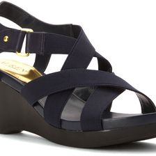 Ralph Lauren Rocio Modern Navy Burnished Vachetta