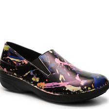 Incaltaminte Femei Spring Step Manila Splatter Work Clog Black