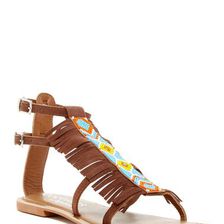 Incaltaminte Femei Matisse Lewis Beaded Sandal TAN LEATH SUEDE