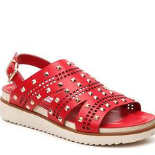 Incaltaminte Femei 2 Lips Too Too Glib Wedge Sandal Red