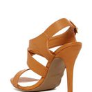 Incaltaminte Femei Elegant Footwear Tifany Crisscross Stiletto Sandal CAMEL