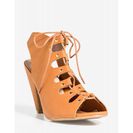 Incaltaminte Femei CheapChic Paris-6 Race To The Top Bootie Cognac