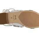 Incaltaminte Femei Marc Fisher Kela Flat Sandal WhiteGold
