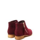 Incaltaminte Femei CheapChic Timeless Trend Zippered Tassel Booties Wine