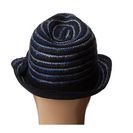 Accesorii Femei Jessica Simpson Soft Fedora w Bow Blue Print