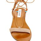 Incaltaminte Femei Steve Madden Rennyy Beaded Sandal TAUPE SUED