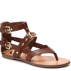 Incaltaminte Femei G by GUESS Hartin Gladiator Sandal Brown