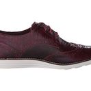 Incaltaminte Femei Cole Haan Original Grand Wingtip Beet Red Snake PrintOptic White