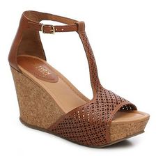 Incaltaminte Femei Kenneth Cole Reaction Sole Tan Wedge Sandal Tan