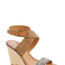 Incaltaminte Femei Dolce Vita Havana Wedge Sandal Women SAFARI CALF HAIR